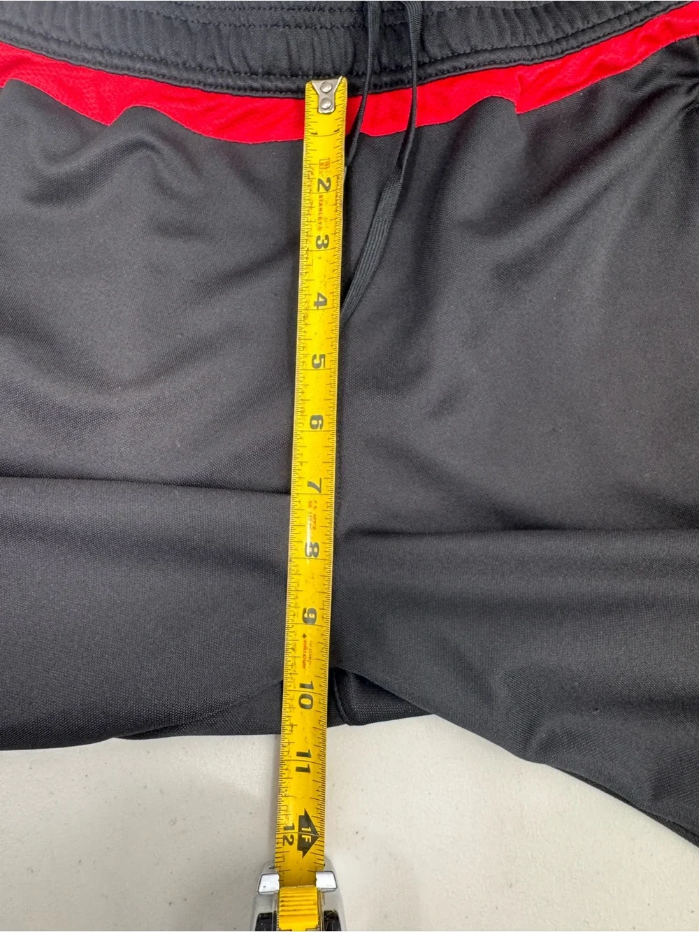 Adidas Track Pants Mens Medium Black Red 3-Stripes Climacool Athletic Soccer